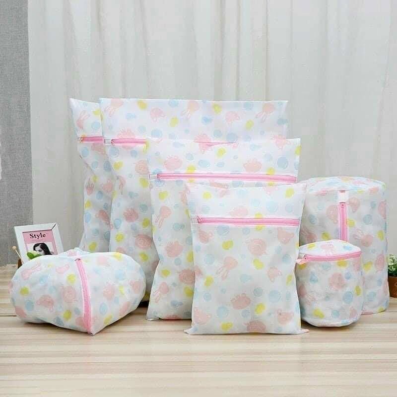 Set 5 túi lưới giặt đồ , set túi lưới giặt đồ máy giặt