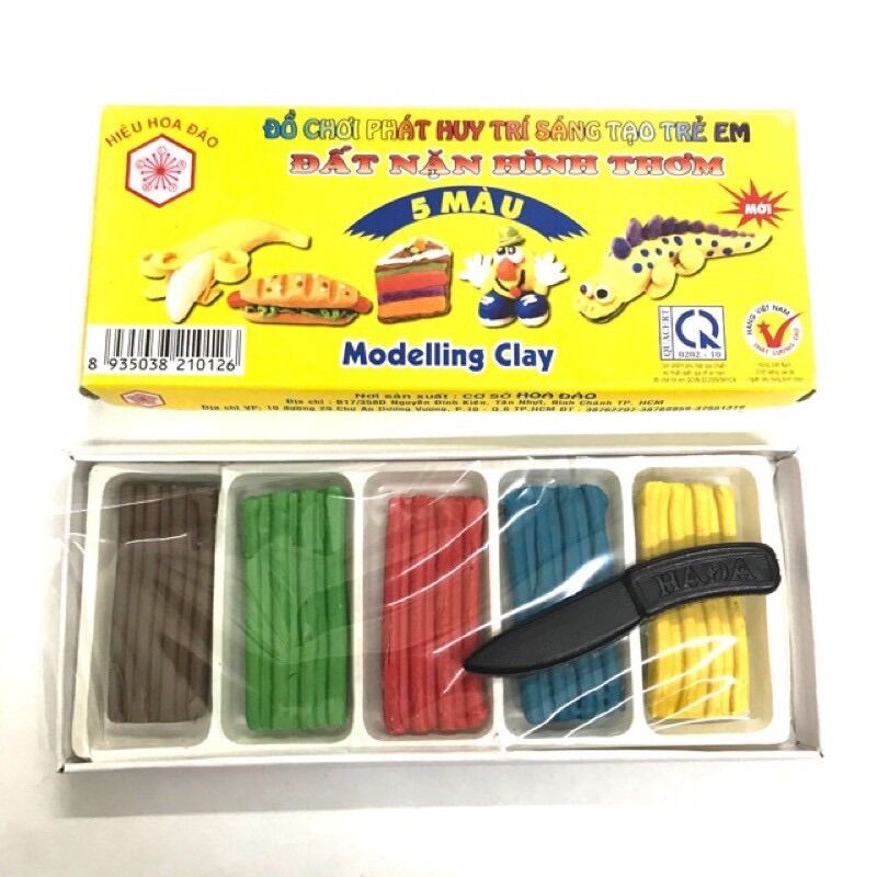 Đất nặn hada 5 màu