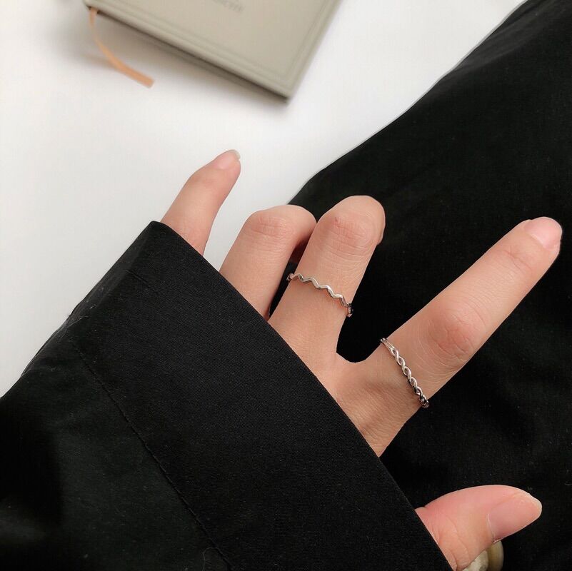 Set 2 nhẫn thời trang xinh xắn cho nữ