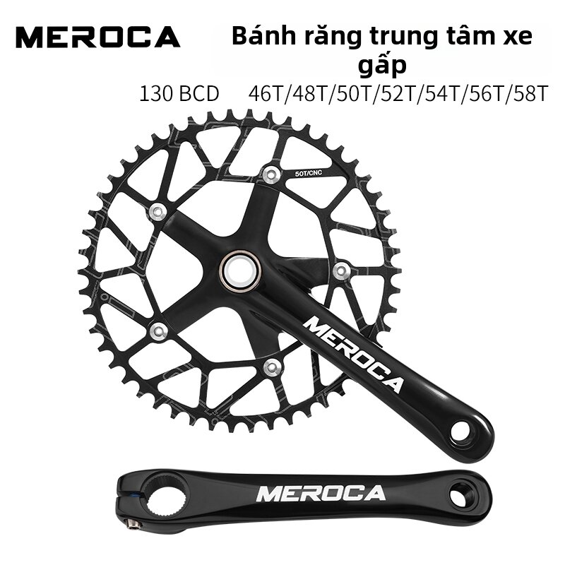 MEROCA | BMX Nâng Cấp Crankset Đơn Chiều Hai Lựa Chọn