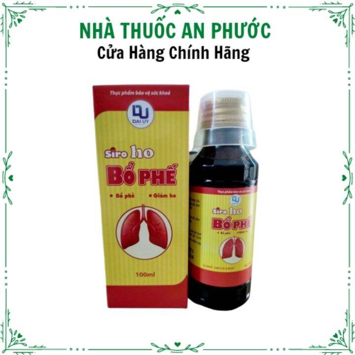 Siro Bổ Phế Đại Uy Chai 100ml