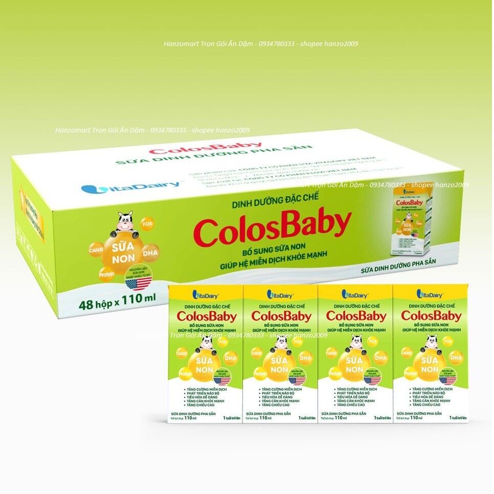 Sữa pha sẵn Colosbaby Gold 110ml