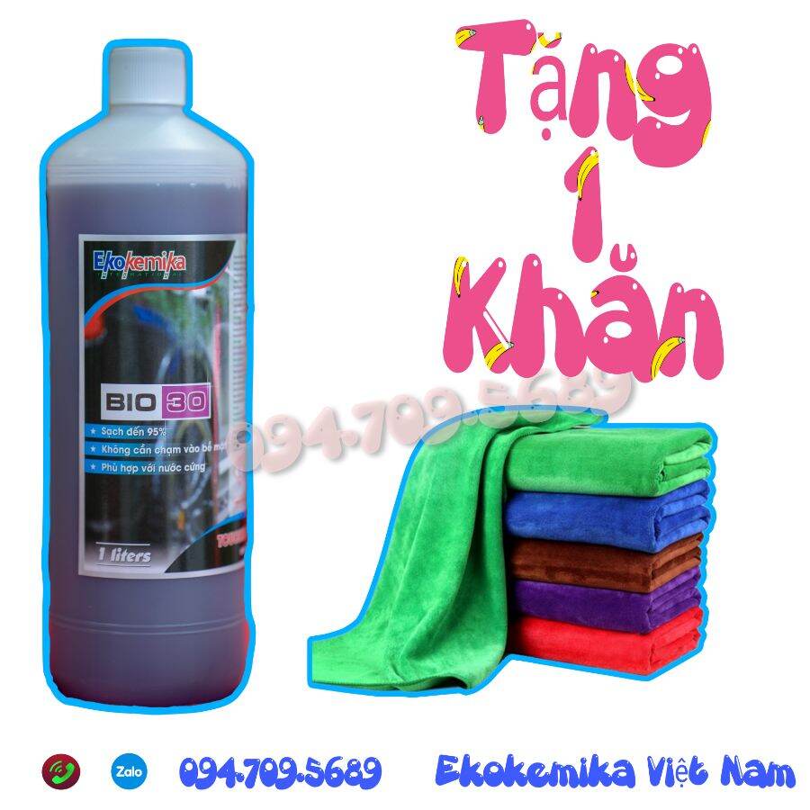 Dung Dịch Rửa Xe Không Chạm Bio 30 1L