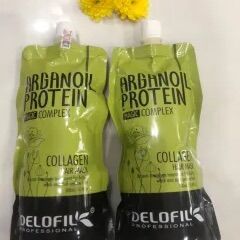 Kem hấp ủ tóc phục hồi delofil- arganoil protein 500ml