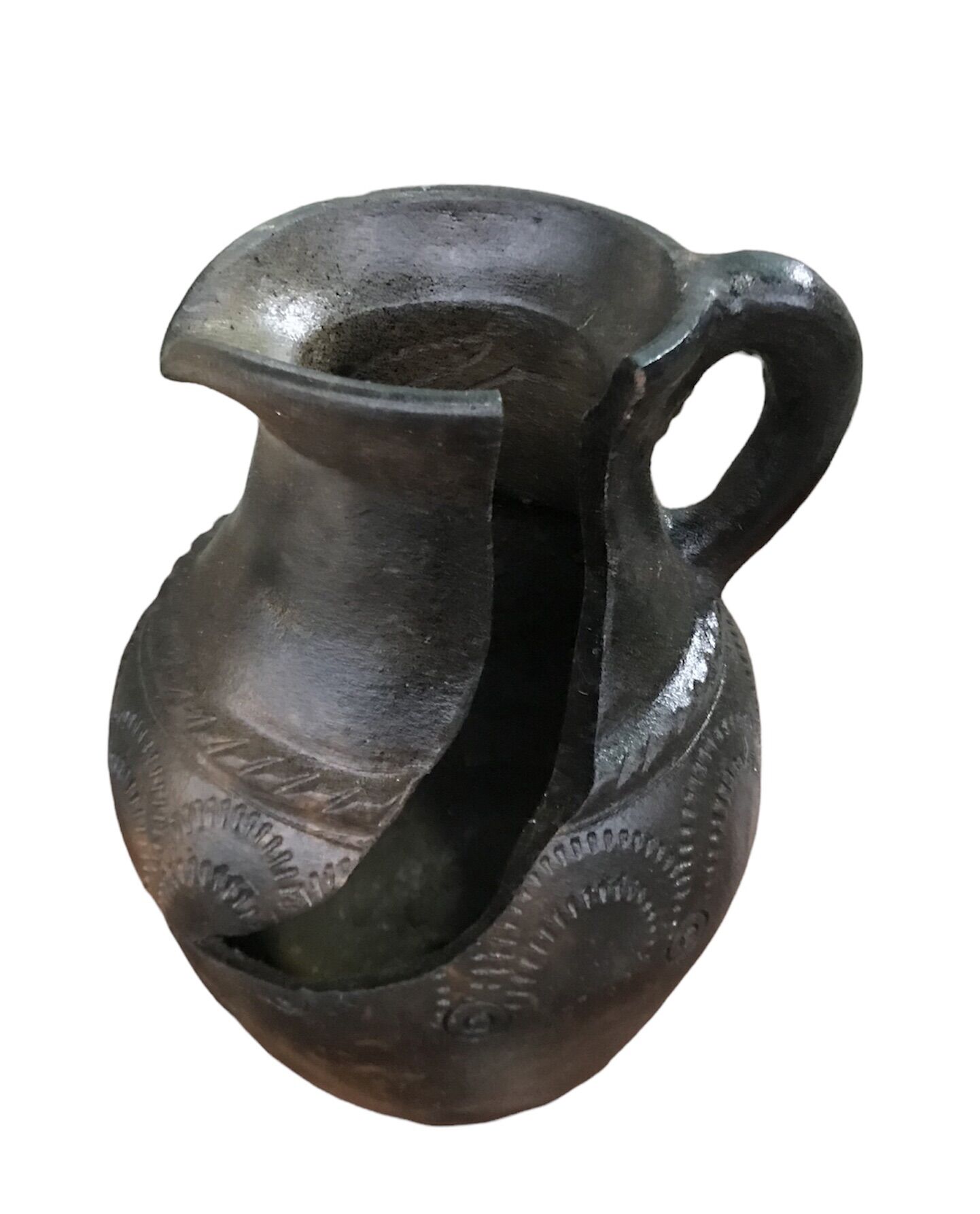 Chậu xẻ trồng sen đá