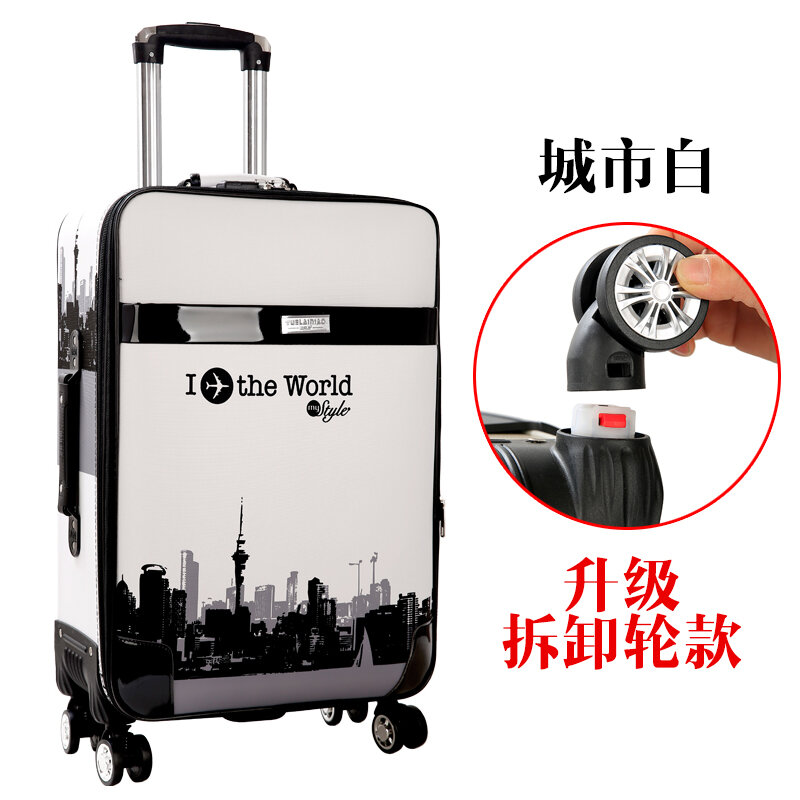 Vali Kéo Nam Vali Hành Lý Sức Chứa Lớn 28 Inch Va Li Khóa Bền Chắc Chắn 26 Vali Du Lịch 24 Học Sinh Vali Da Mẫu Mới