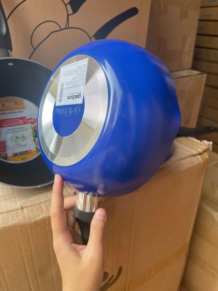 chảo sâu lòng 20cm goldsun