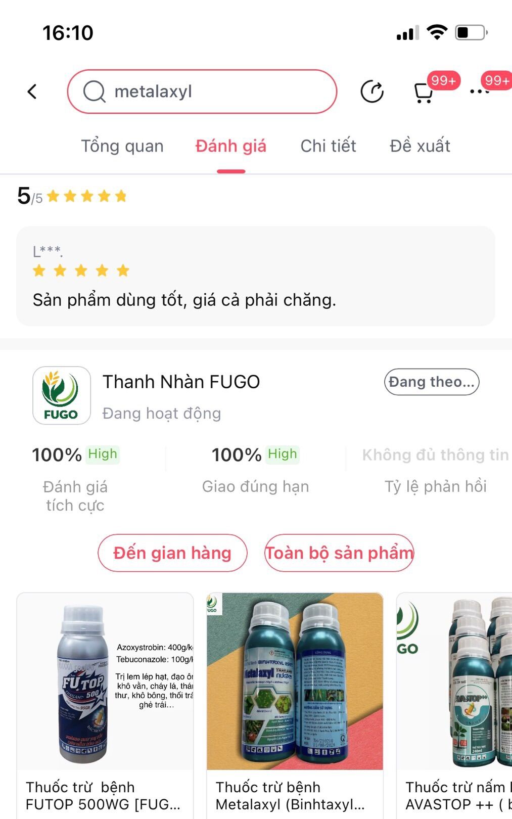 Thuốc trừ bệnh Metalaxyl (Binhtaxyl 25EC)
