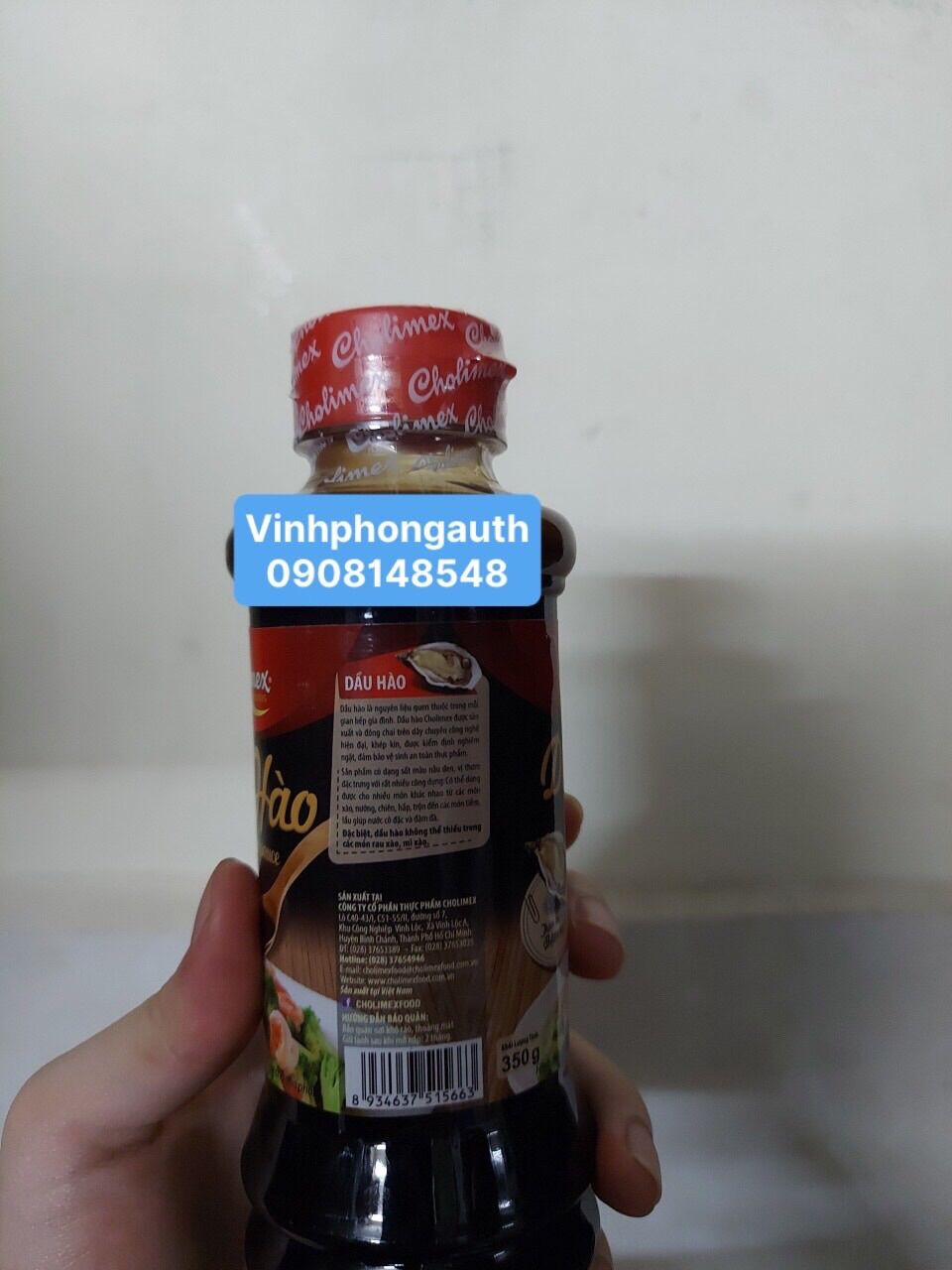 Dầu hào Cholimex 350gr