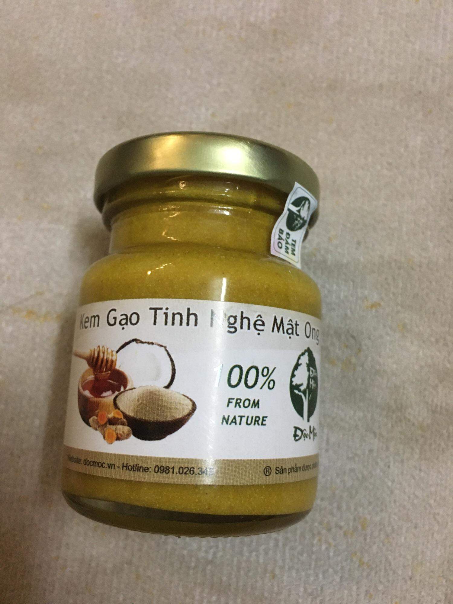 Kem gạo tinh nghệ mật ong Độc Mộc