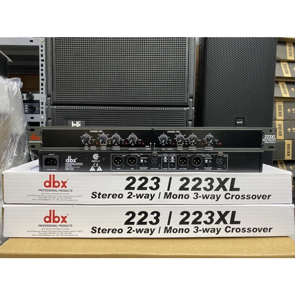 [DBX LOẠI 1]Phân tần crossover dbx cắt sub cực hay bảo hành 12 tháng hàng cao cấp