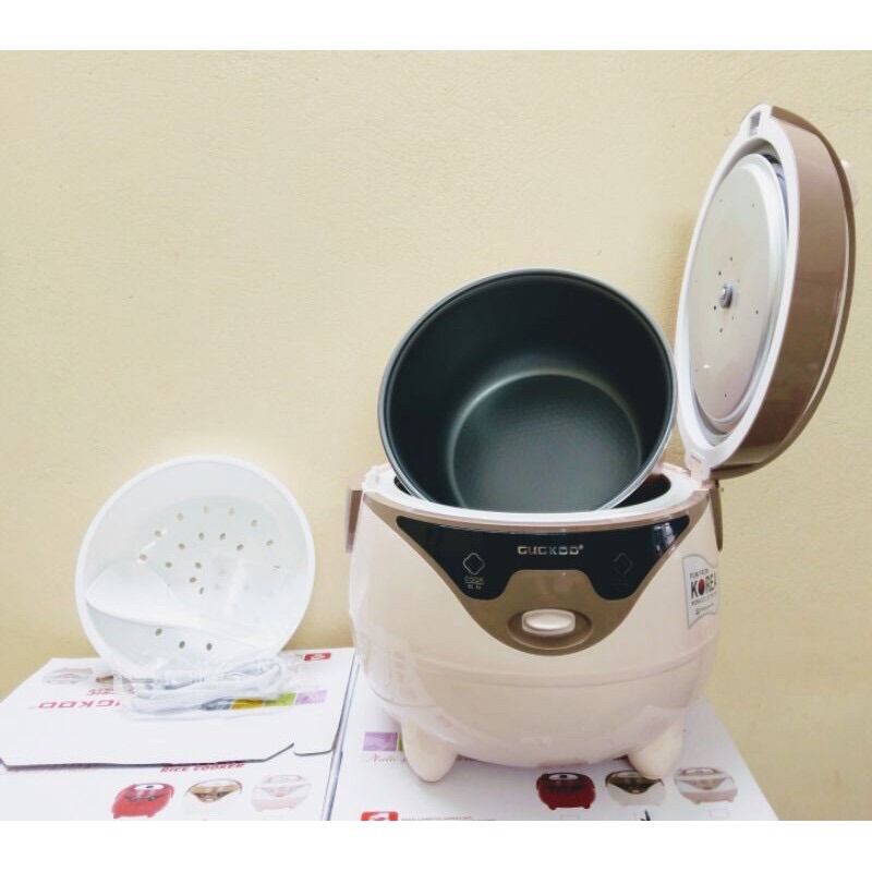 🐬Nồi cơm điện GUGKOO1,8 lít(4-6 nguội ăn) kèm xửng hấp ( Bảo hành 12 tháng)