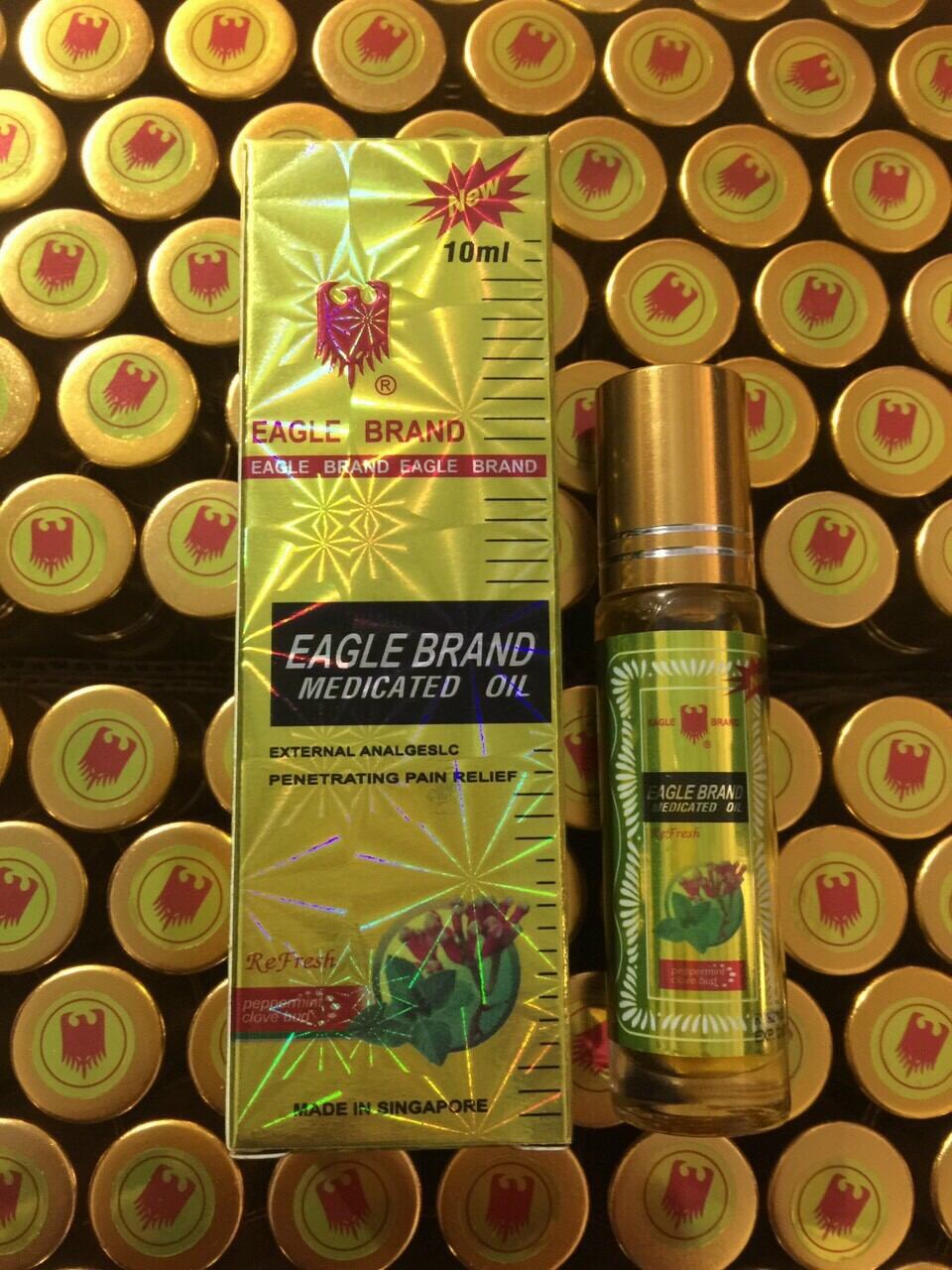 Dầu con ó vàng dạng lăn 10ml lố 12chai