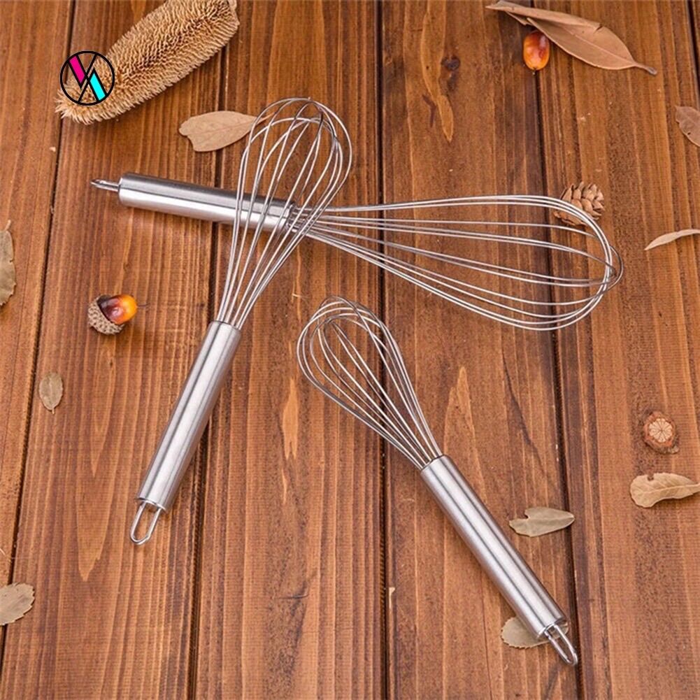 Cây đánh trứng inox 30cm
