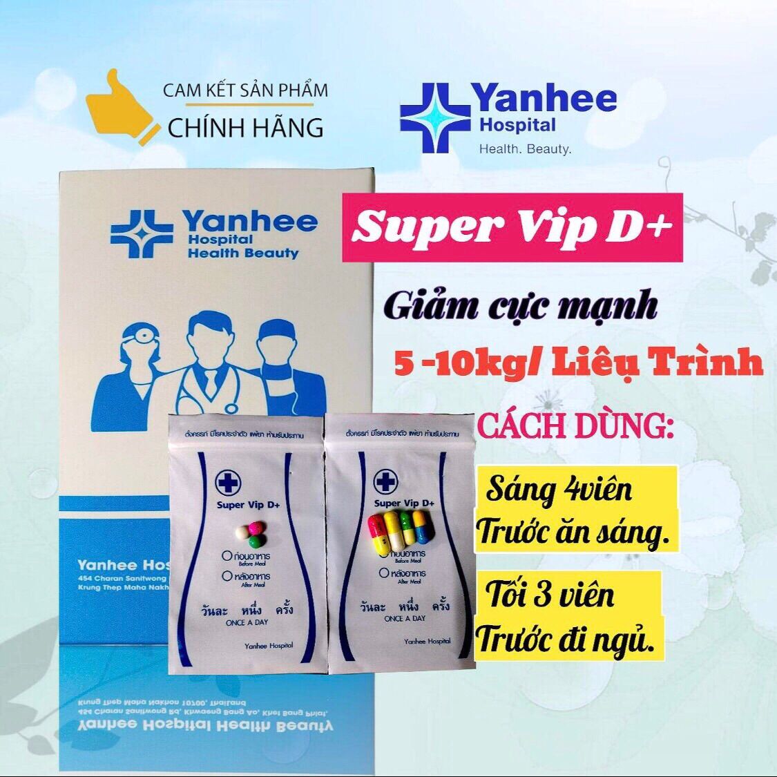 Giảm Cân super Vip D+ Thái lan