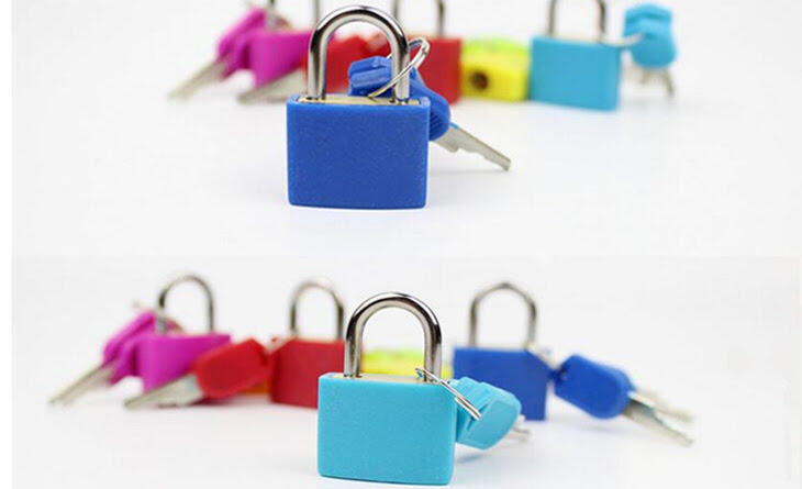 Ổ khoá valy color padlock - màu sắc trẻ trung