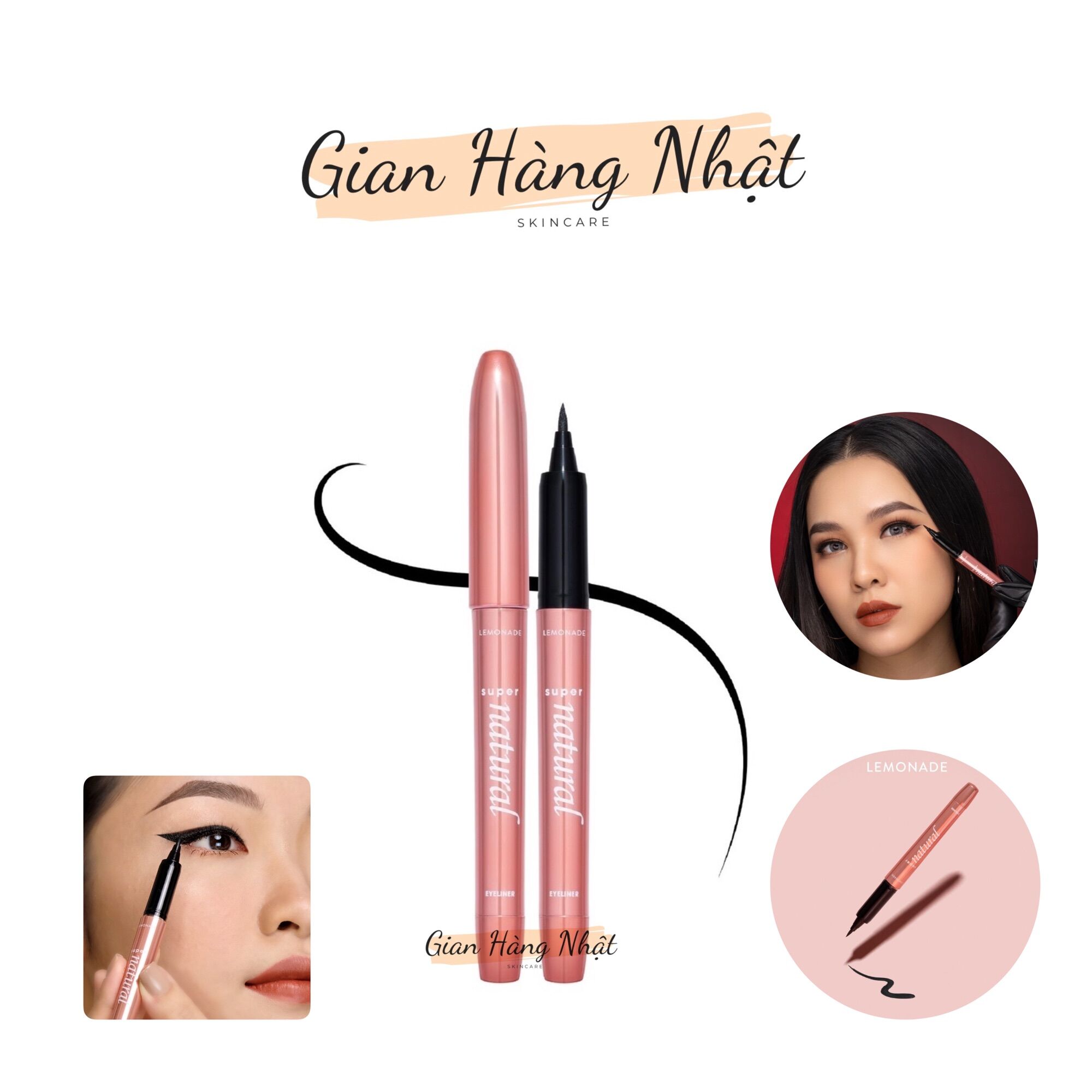Bút Kẻ Mắt Lemonade Eyeliner SuperNatural 1g