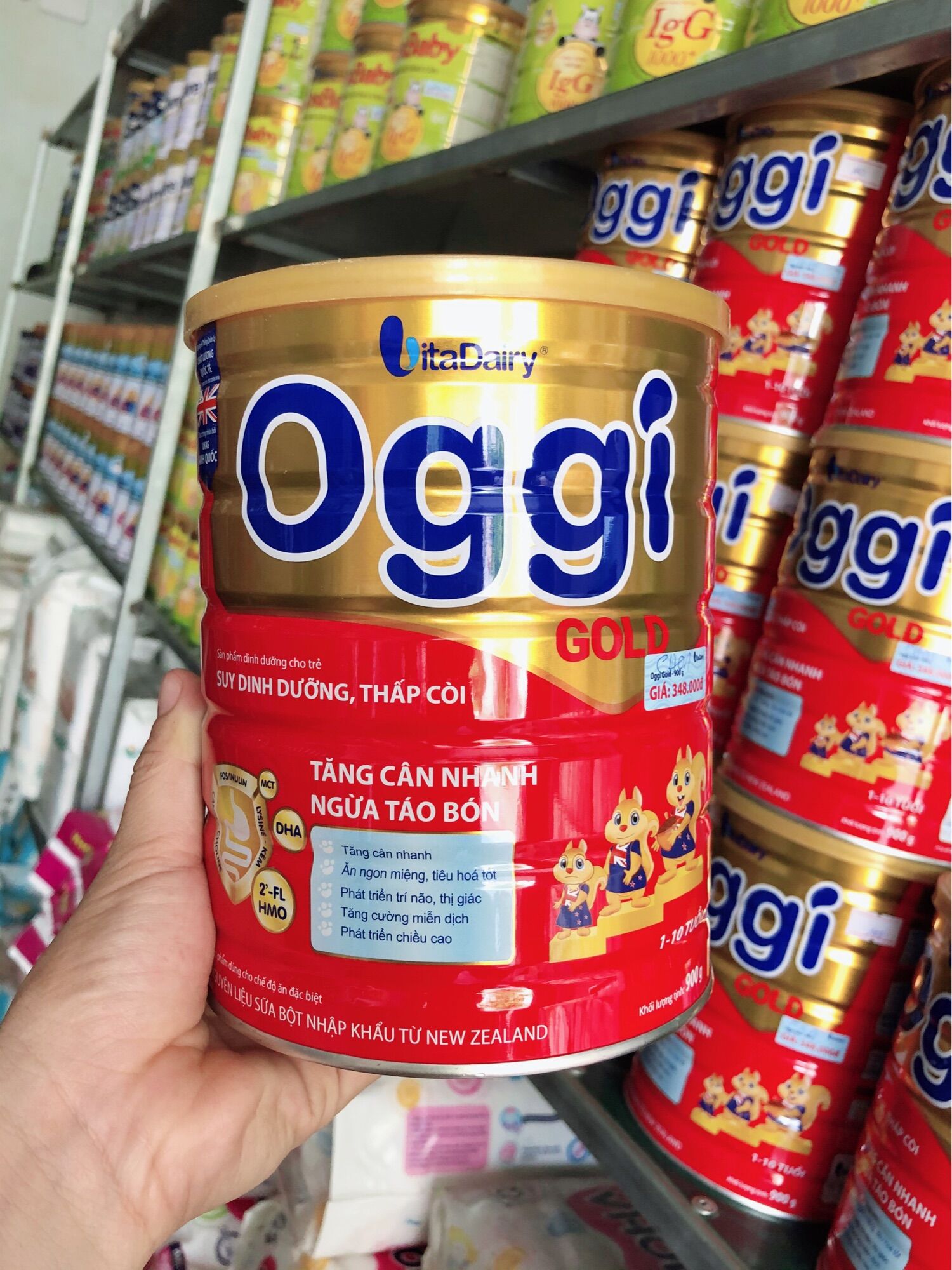 Sữa Oggi Gold 900g