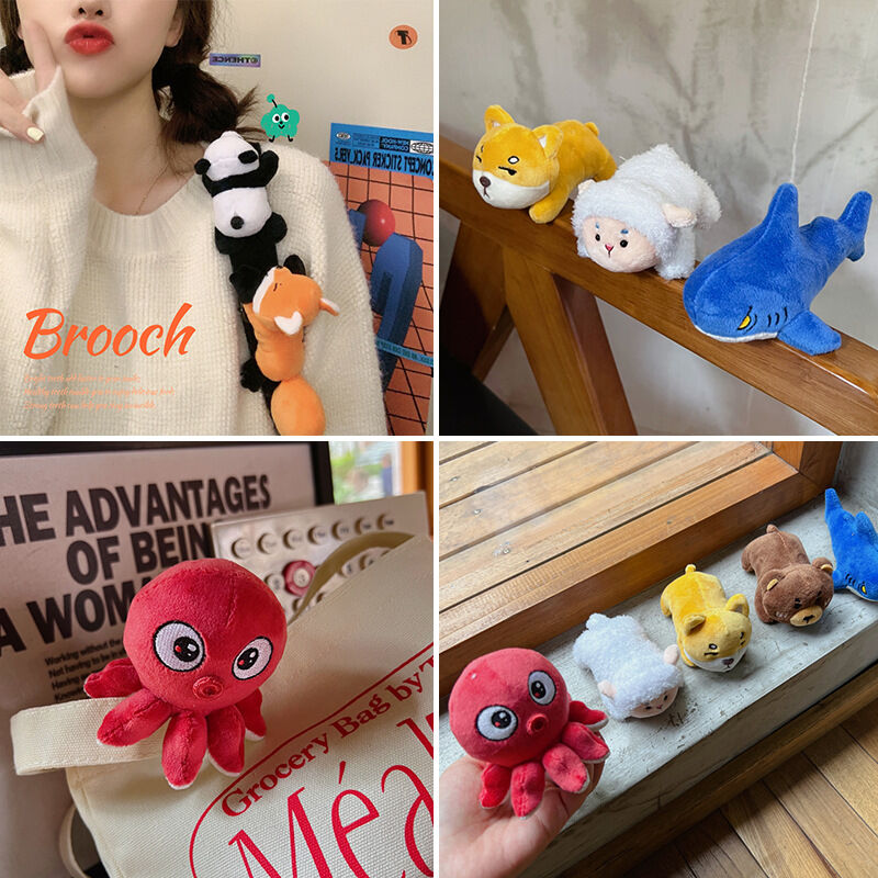 Dễ Thương Chân Động Vật Sang Trọng Phong Cách Nhật Bản Sáng Tạo Hoạt Hình Chân Túi Sách Cặp Đôi Chân Thời Trang, Sành Điệu Thời Trang Phụ Kiện