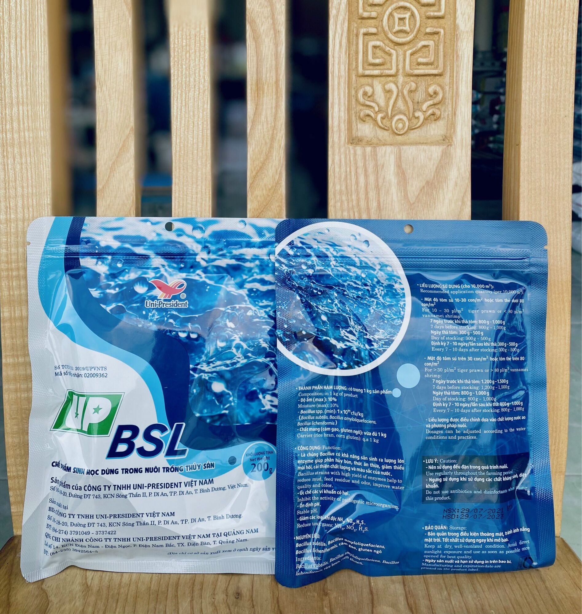 Men vi sinh bsl công ty up chuyên xử lý nước