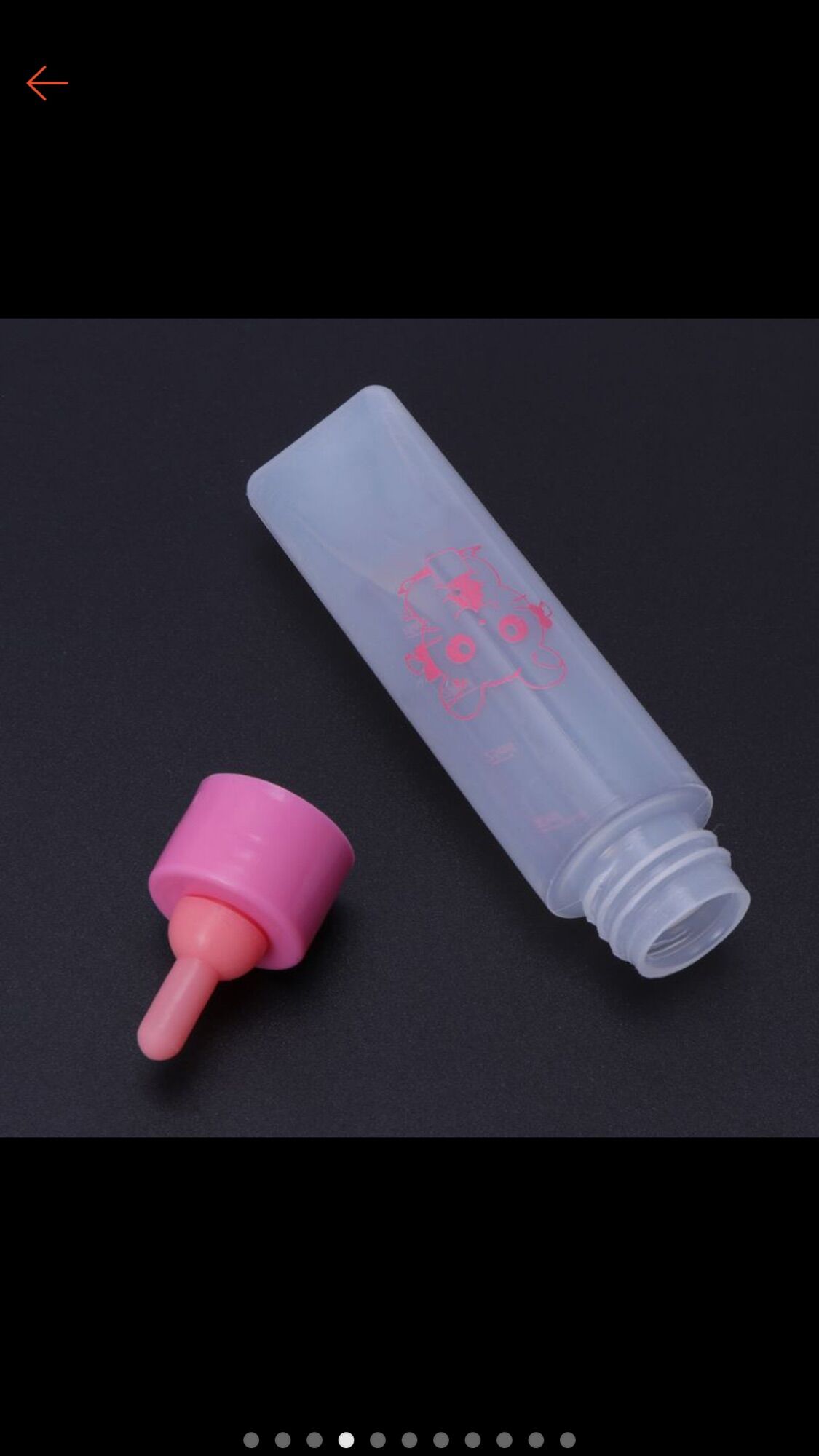 Bình Sữa Silicone 30ml Có Núm Vú Cho Hamster / Sóc/ Nhím