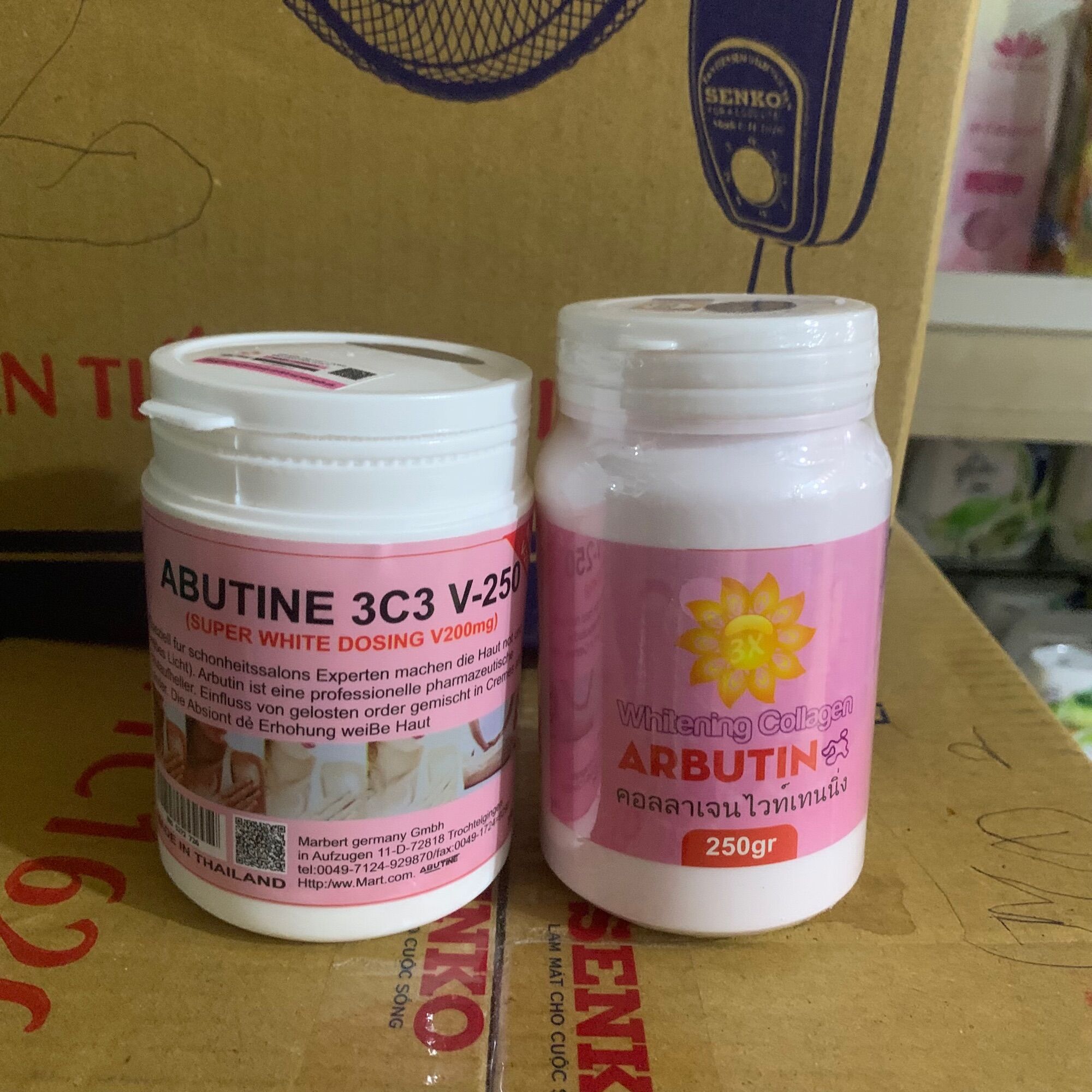 Kem dưỡng kích trắng Abutine 3C3 hàng chính hãng