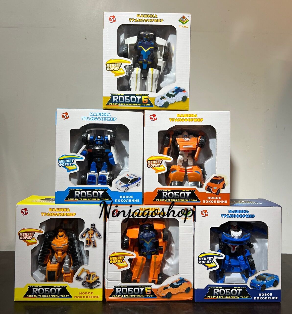 ĐỒ CHƠI ROBOT MINI BIẾN HÌNH XE Ô TÔ - ĐỒ CHƠI ROBOT CHO BÉ LOẠI ĐẸP (ảnh thật)