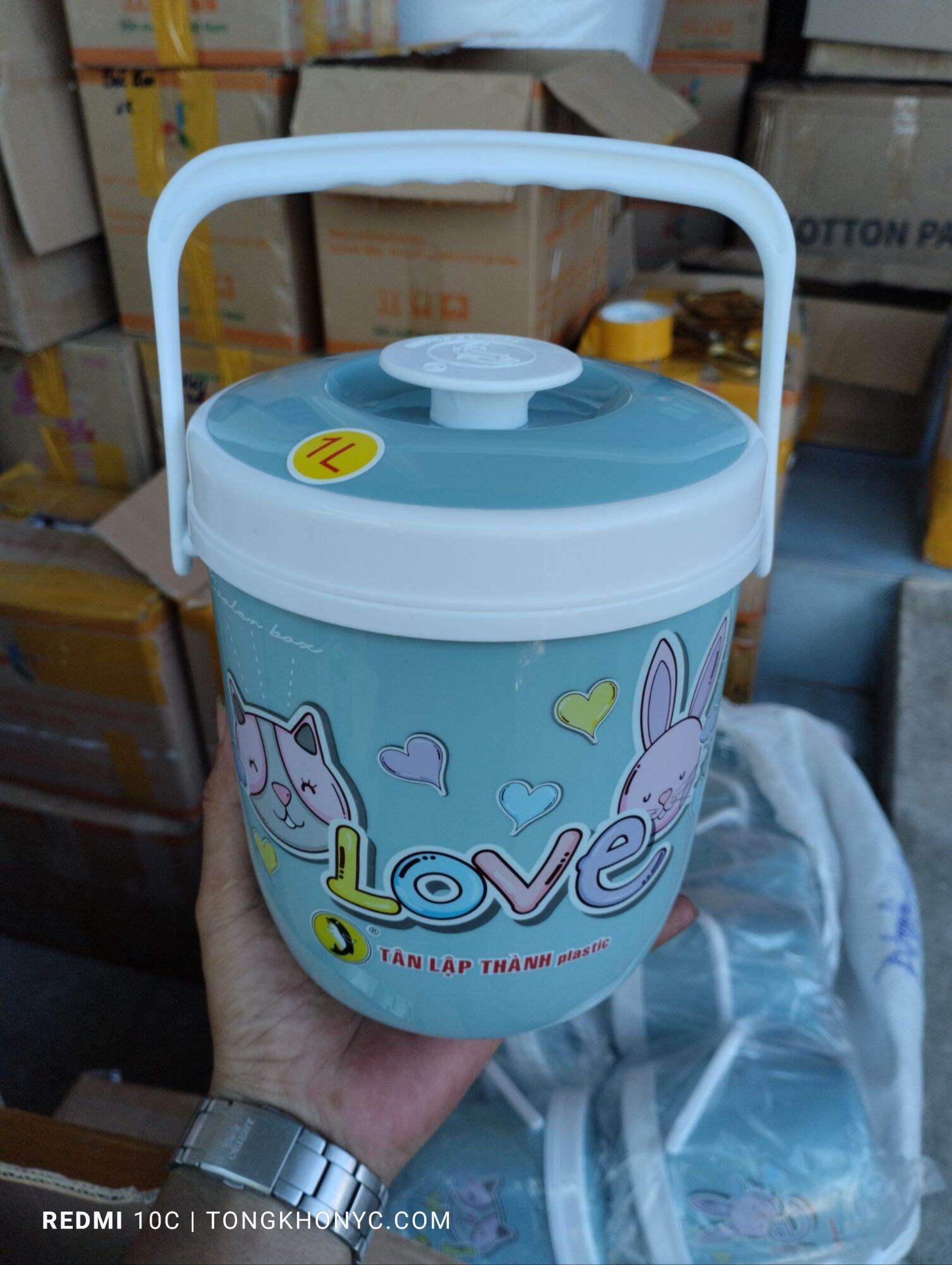Bình Đá Mini 1L Giữ Nhiệt Tân Lập Thành Hot Trend