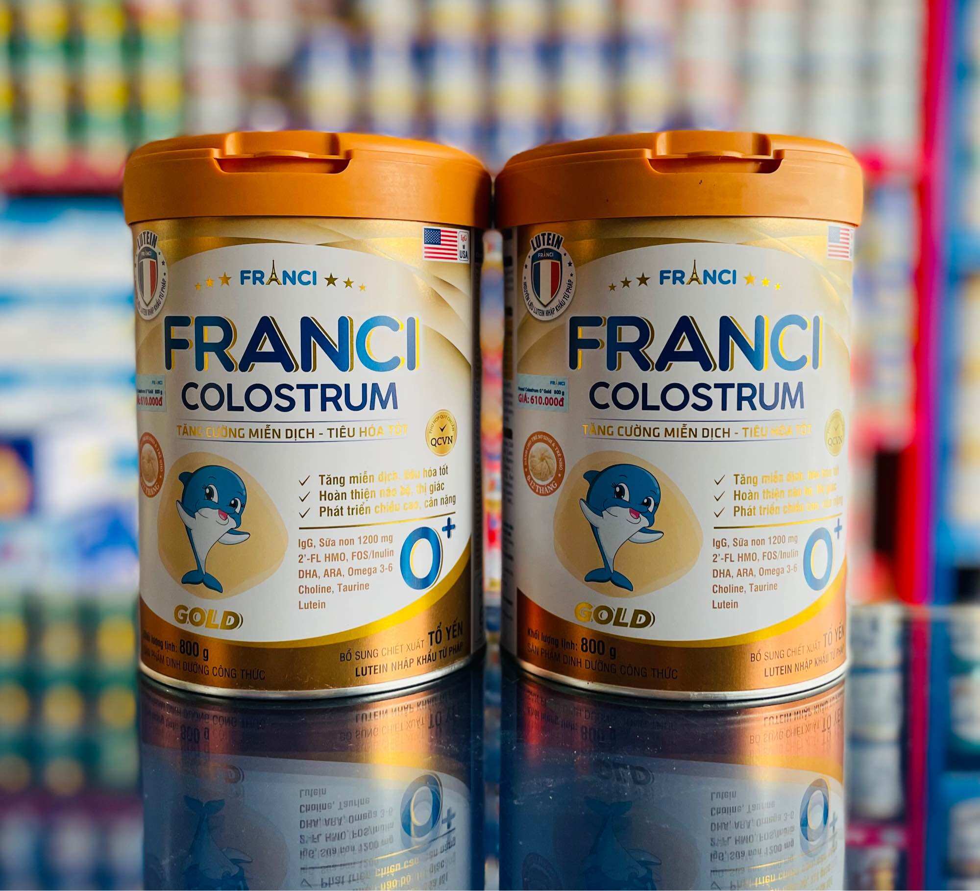 Sữa Bột Franci Colostrum 0+ 800g