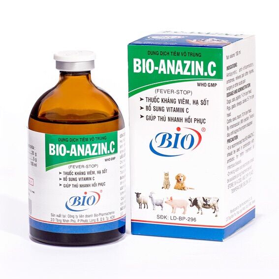 Hạ sốt anagin c bio chai 100ml