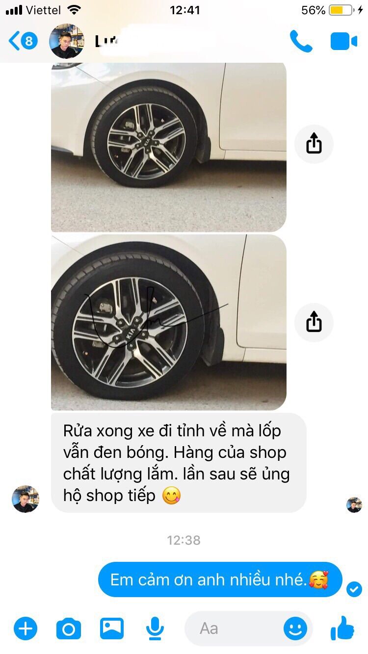 Dung Dịch Làm Đen Đánh Bóng Lốp Xe AUTO3D.(4500gr)