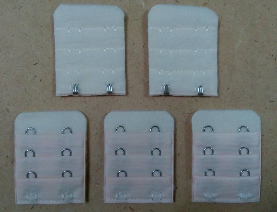 3 miếng nối áo ngực 2 móc bản 3,9cm.