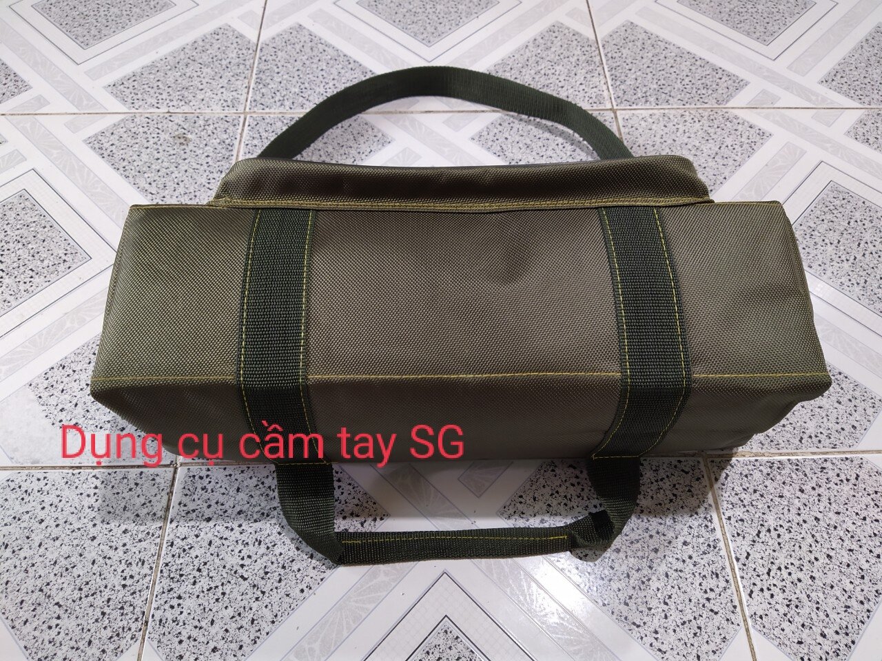 Túi đựng đồ nghề ngang Nhí dài 43cm(Màu Nâu hoặc Xanh)
