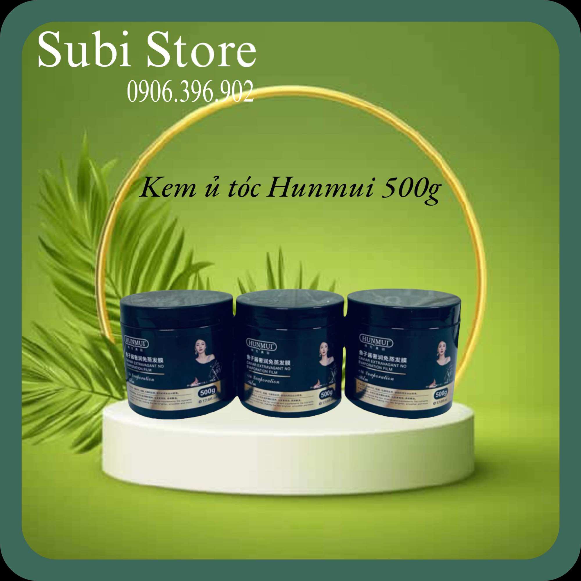 Kem ủ tóc hấp tóc Hunmui dưỡng tóc phục hồi hư tổn