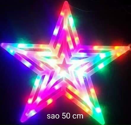 ⭐️ đèn led trang trí hình ngôi sao 50cm