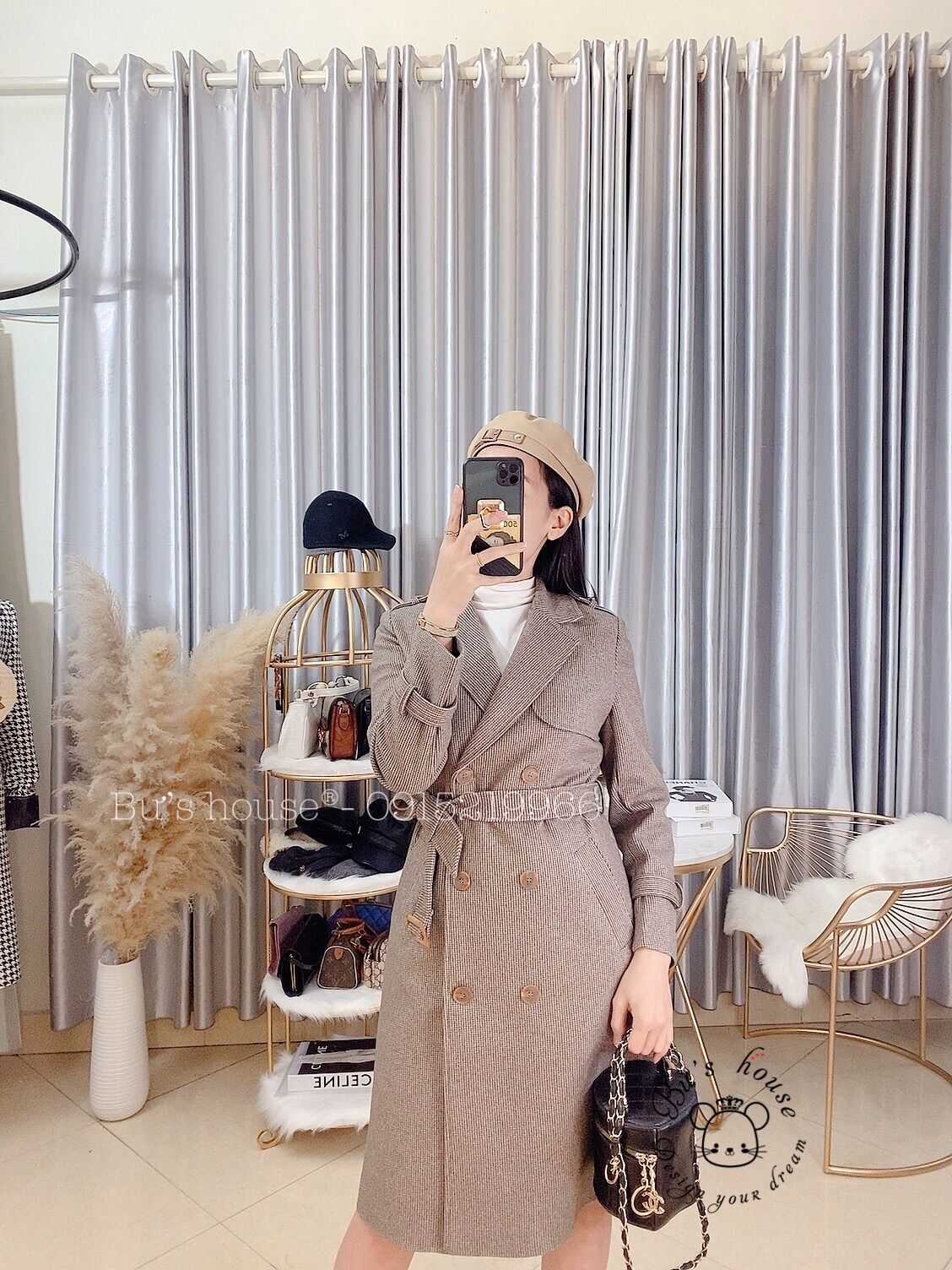 ÁO DẠ NỮ TRENCH COAT BH06