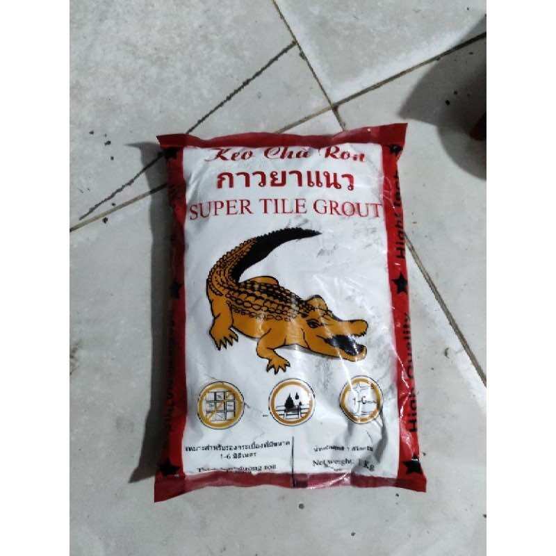 Túi 1kg keo chà ron cá sấu thái