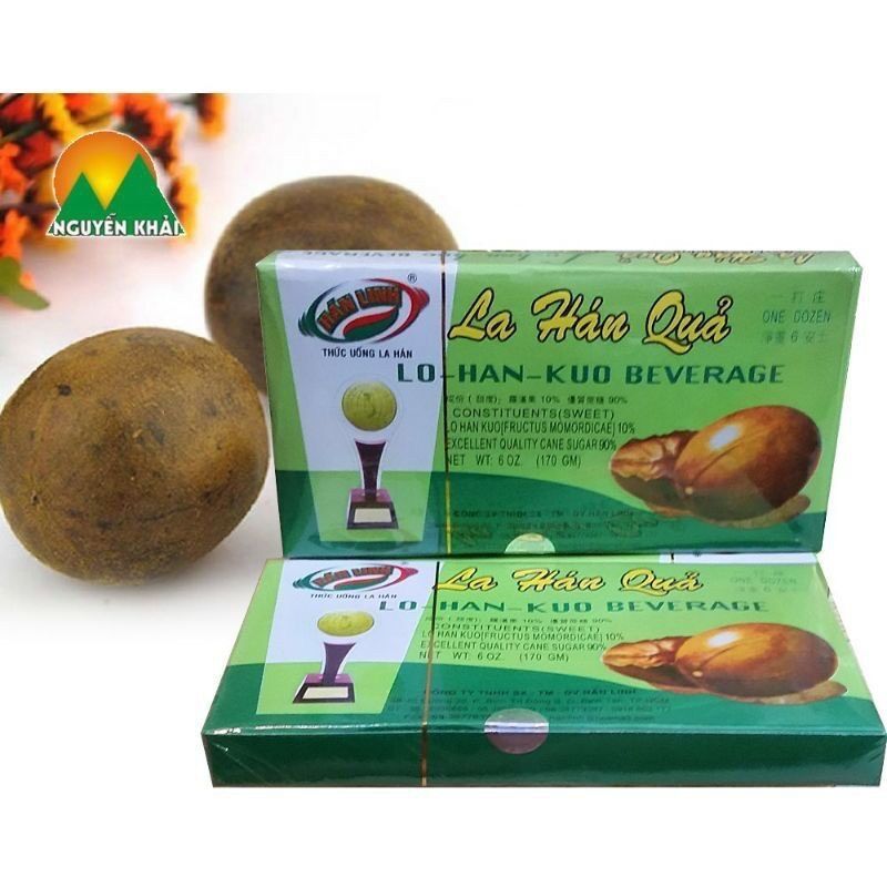 Hộp 170g la hán quả hoà tan hán linh