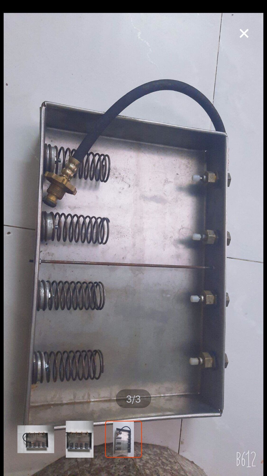 Khay san lon gas mini 4 lon