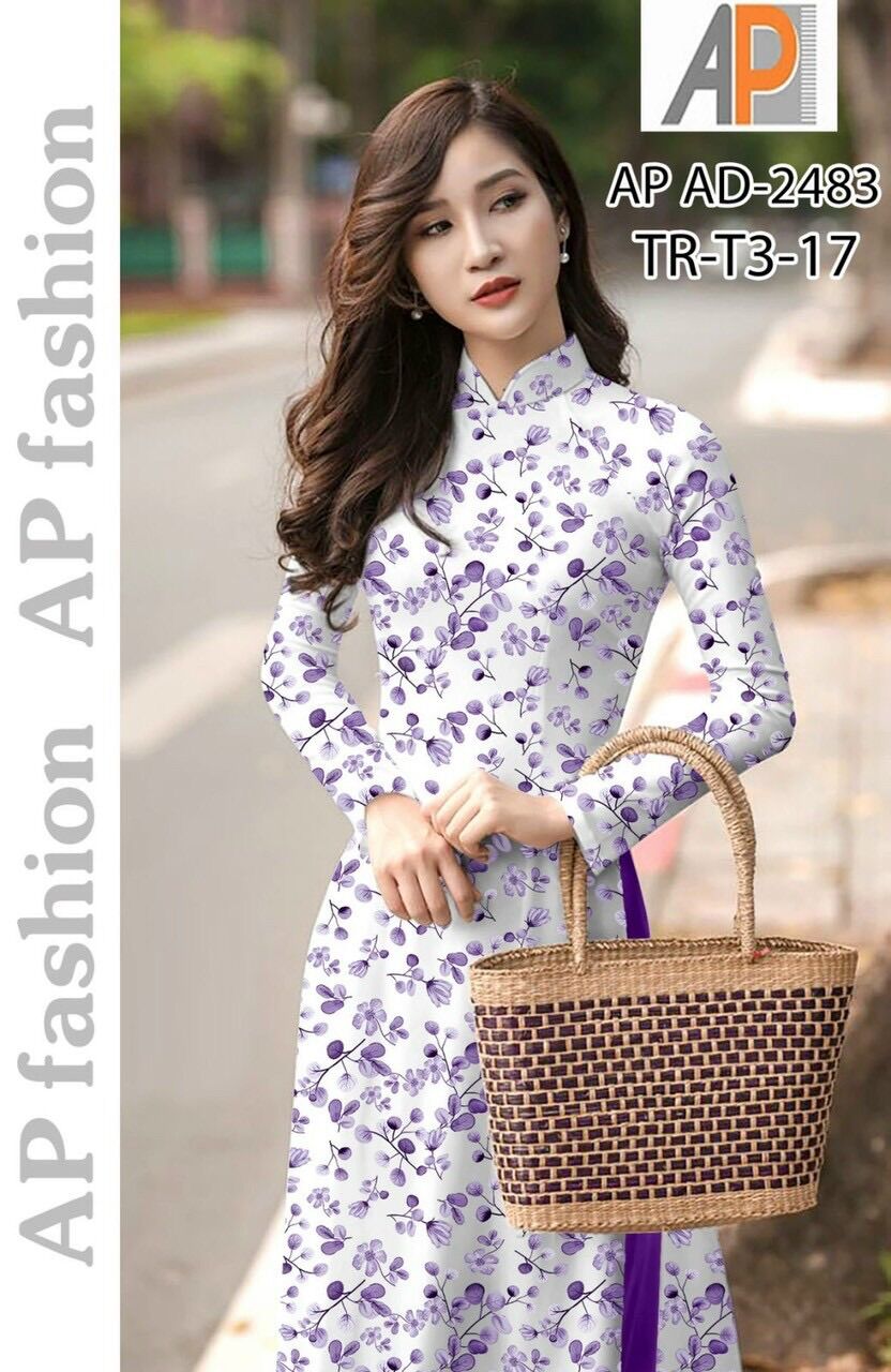 [HCM]Vải áo dài YT hoa nhí
