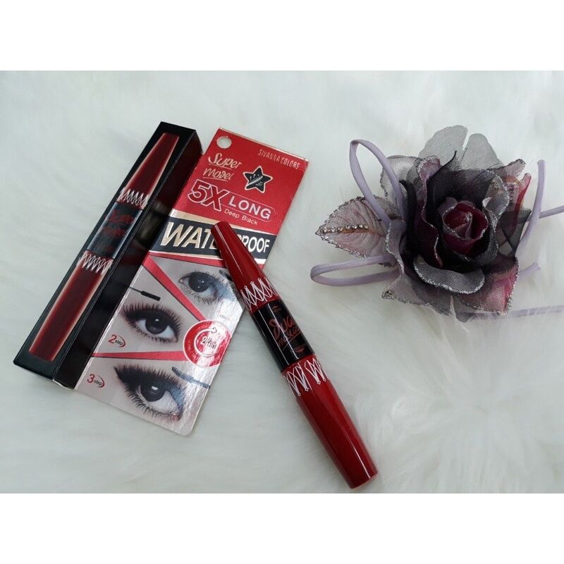 Mascara 2 đầu nối mi sivanna super model 5x Long