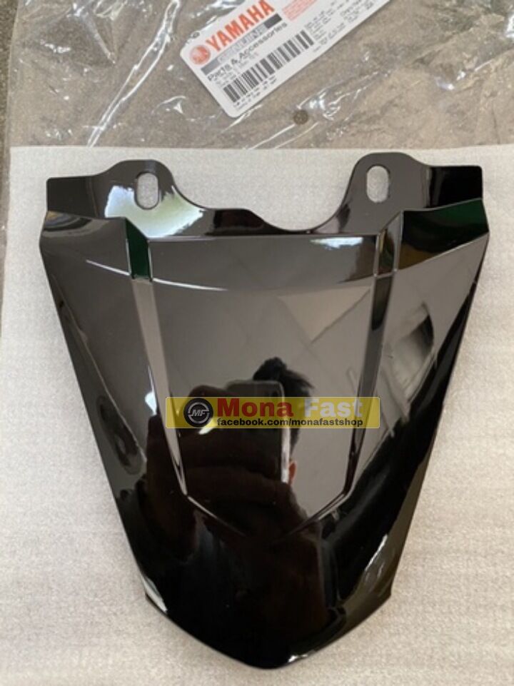 Mui rùa Yamaha Sirius 110 đen hãng (ốp đuôi Sirius zin)