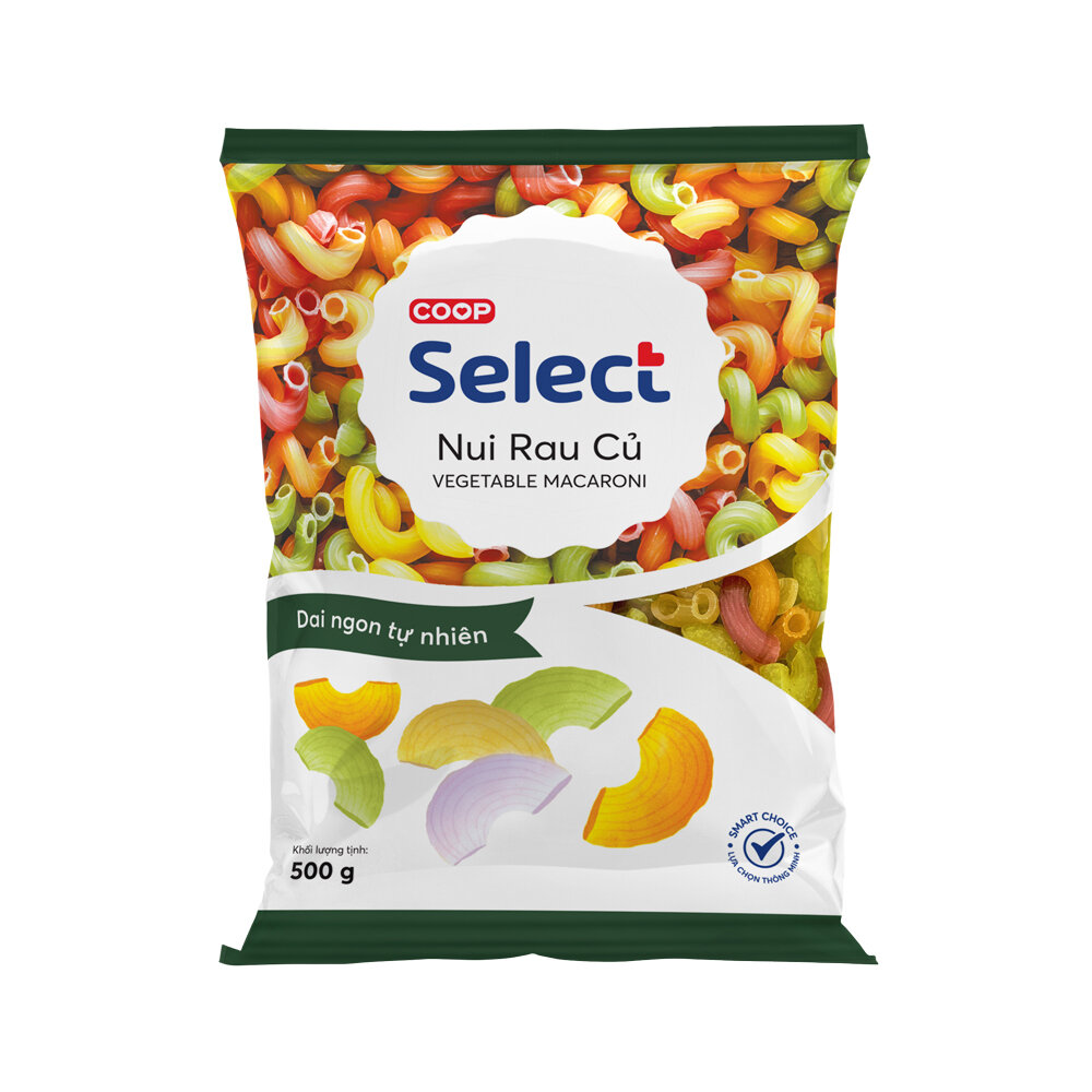 [DATE MỚI] Nui rau củ Select 500g