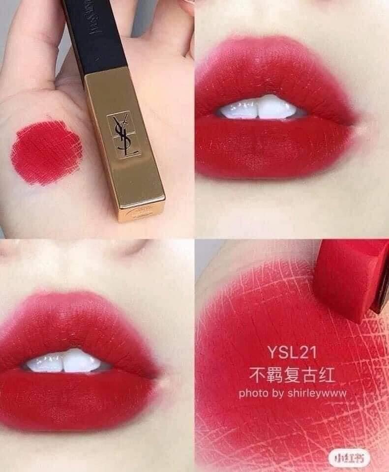 Son YSL Slim fullsize unbox.