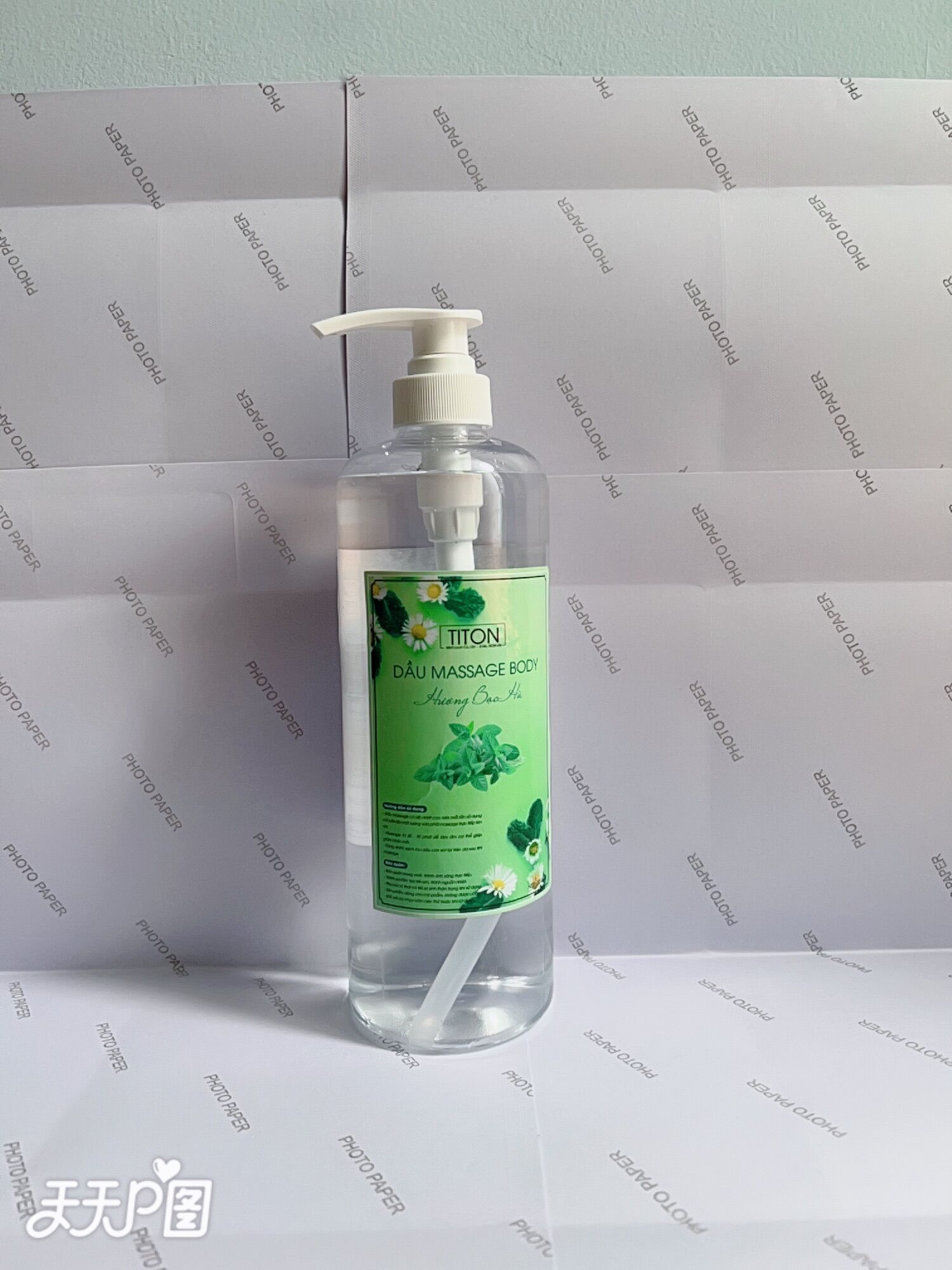 250ml dầu masage Bạc Hà