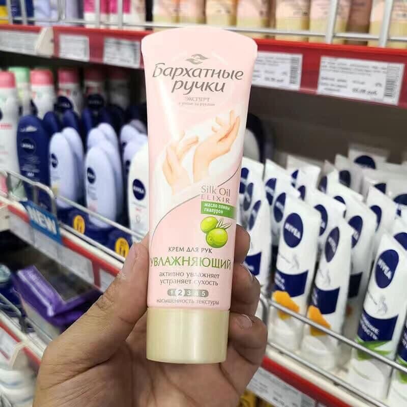 KEM DƯỠNG DA TAY SILKY HAND CỦA NGA TH