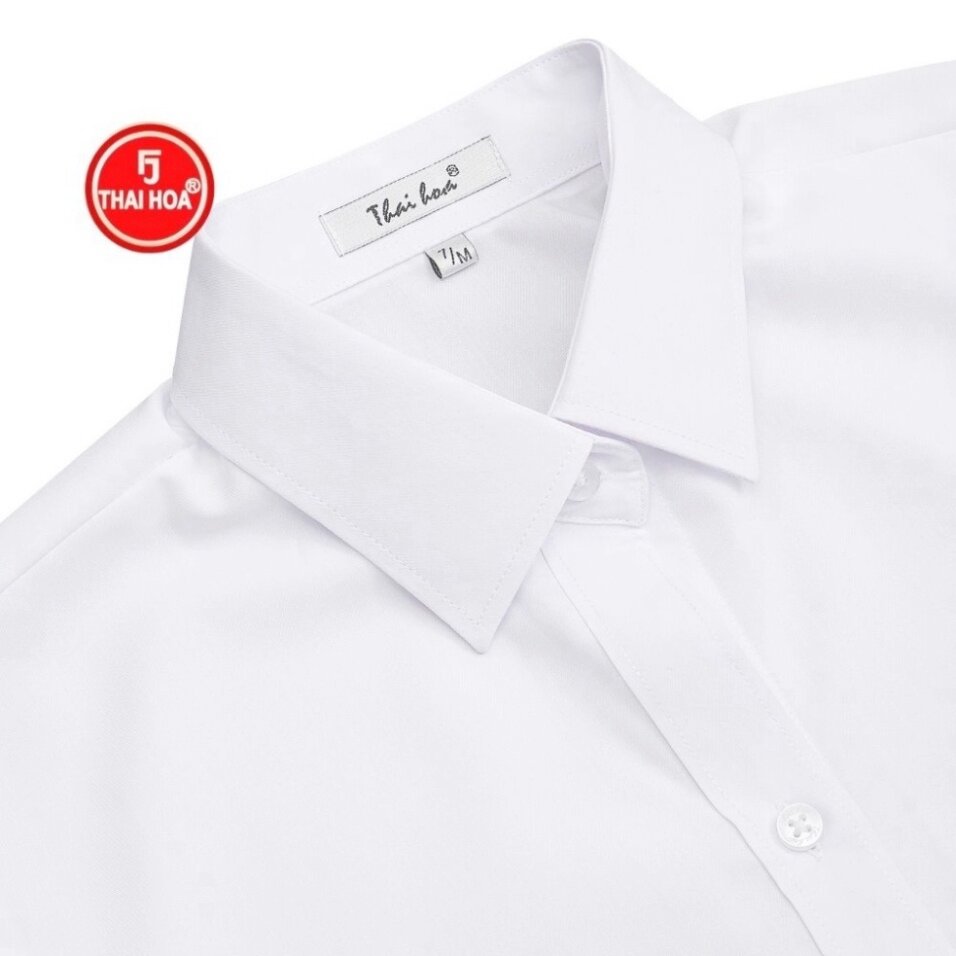 Áo Thái Hòa đủ màu vải mềm trơn vải kate lụa 047