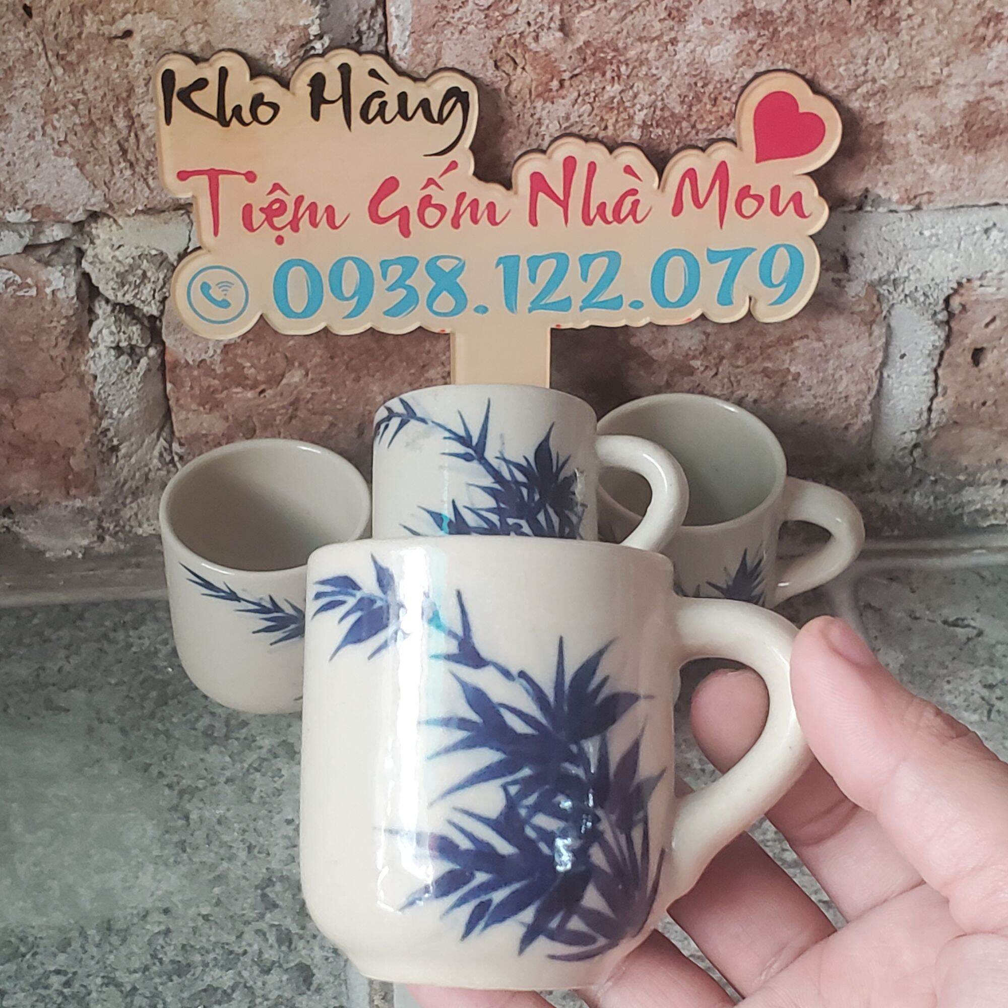 [Freeship MAX]BỘ BÌNH TRÀ LÁ TRÚC GỐM NUNG THỦ CÔNG CAO CẤP (7 món bình 1L)