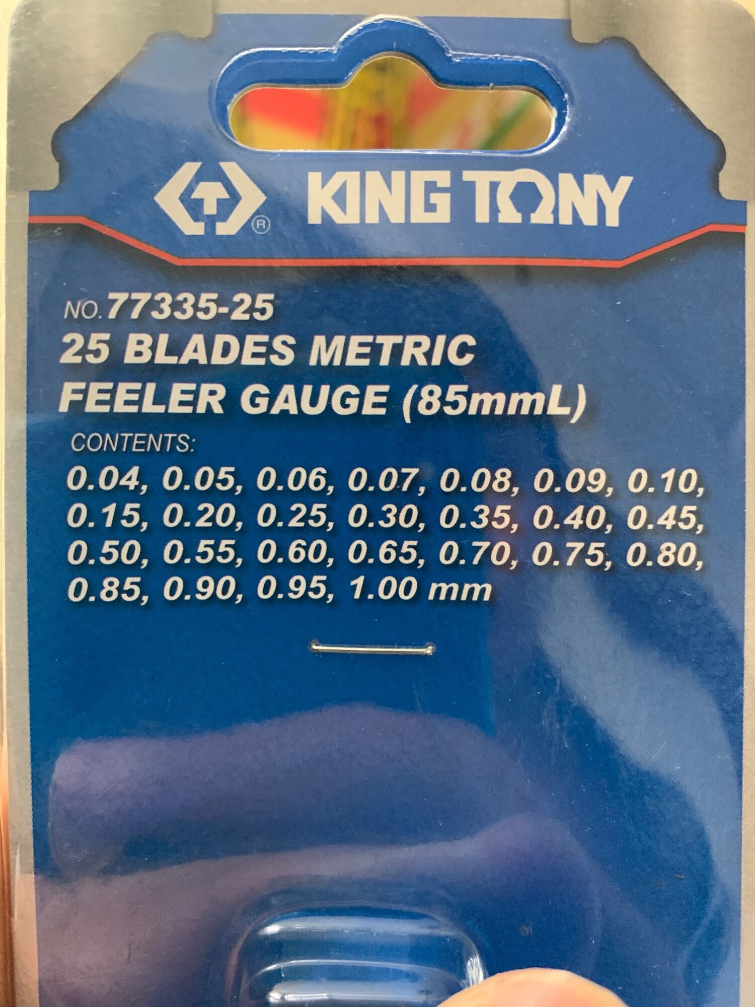 Thước lá canh 25 lá Kingtony 77335