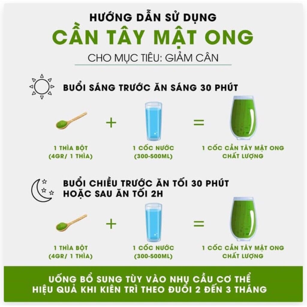Bột cần tây nguyên chất sấy lạnh Organic ( hộp 500g )